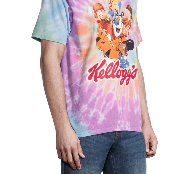 Kellogg's Colorful Tie-Dye Short Sleeve Tee - Picture 1 of 3